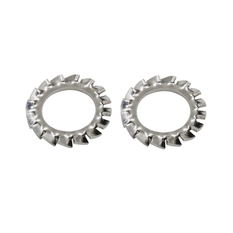 DIN 6798 fogazott zár alátétek