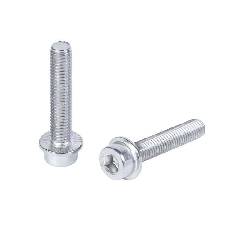 DIN251 hatlapfejű, fogazott karimás csavarokkal