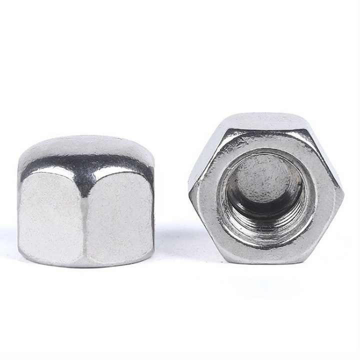 DIN917 Hexagon sapka dió, alacsony típusú