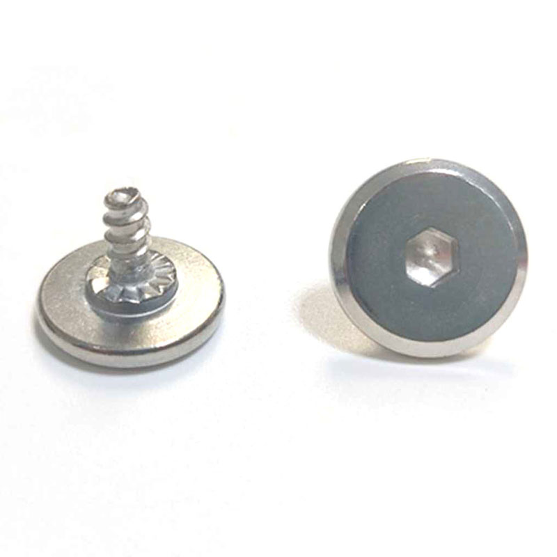 Nagy, lapos fejű hatlapfejű alátétcsavar a Thermal Cuphoz