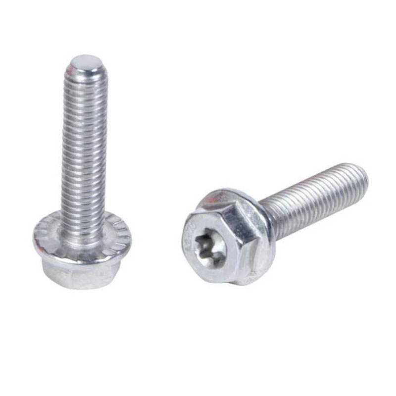 Torx hajtás hatlapfejű karimacsavarok